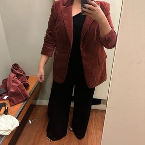 BR Factory Velvet Blazer 18
